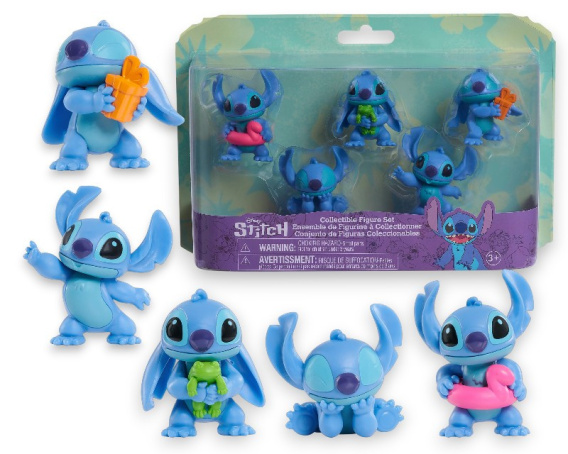 Stitch Rzeczy STITCH Zestaw Figurek STITCH Figurka 5pak figurki 5cm JUST PLAY 46287